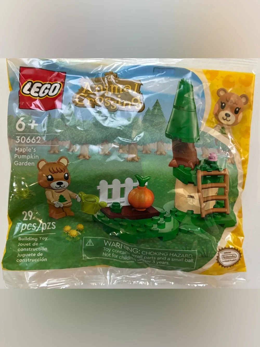 LEGO Animal Crossing 2 Bags Maple's Pumpkin Garden 30662 & Julian’s Beach 30703 - Picture 3 of 6